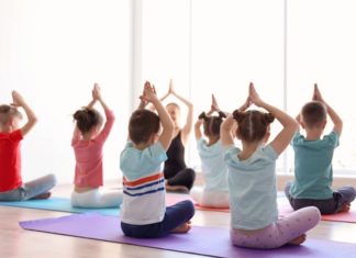 Yoga amusant enfants