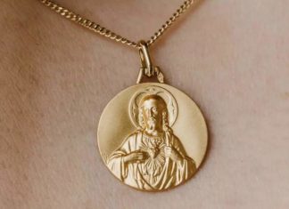 médaille de bapteme embleme valeur papa