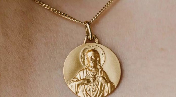 médaille de bapteme embleme valeur papa