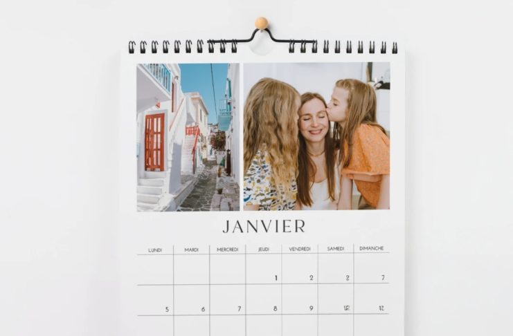 Personnalise ton année avec un calendrier mural photo sur mesure :) calendrier-mural personnalise