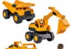 jouets engins de chantier pelleteuse
