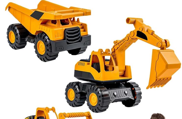 jouets engins de chantier pelleteuse